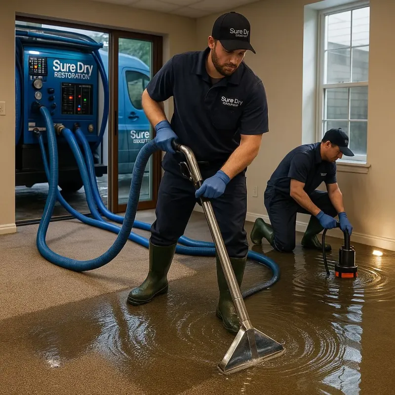 Water Extraction and Removal process in Lampasas, TX